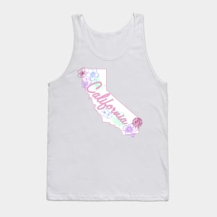 California Flowers Tank Top